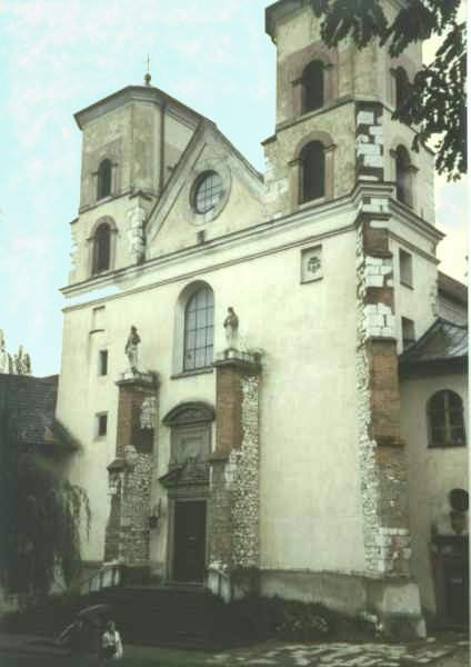 Tyniec church